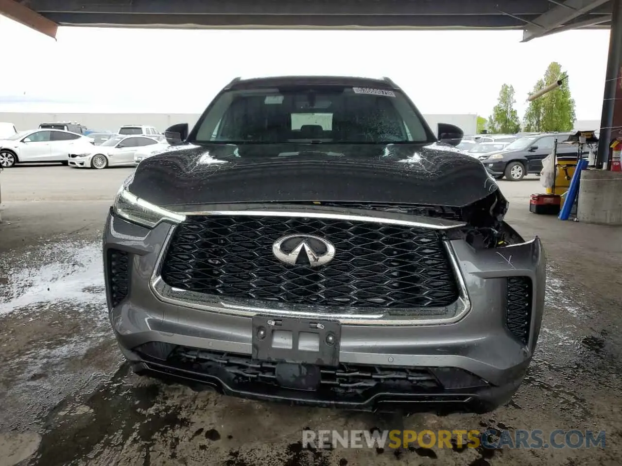 5 fotografías del automóvil dañado 5N1DL1FR1RC337210 INFINITI QX60 2024