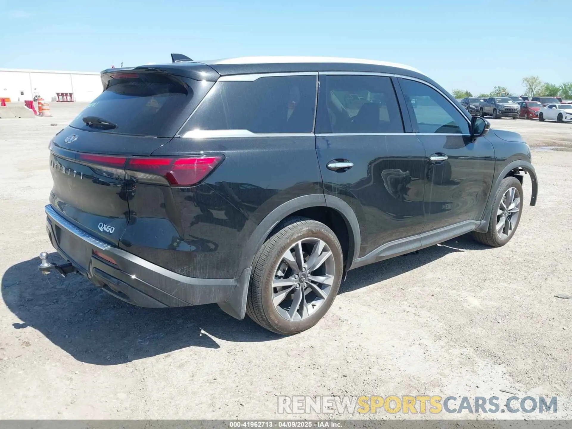 4 fotografías del automóvil dañado 5N1DL1FR3RC342666 INFINITI QX60 2024
