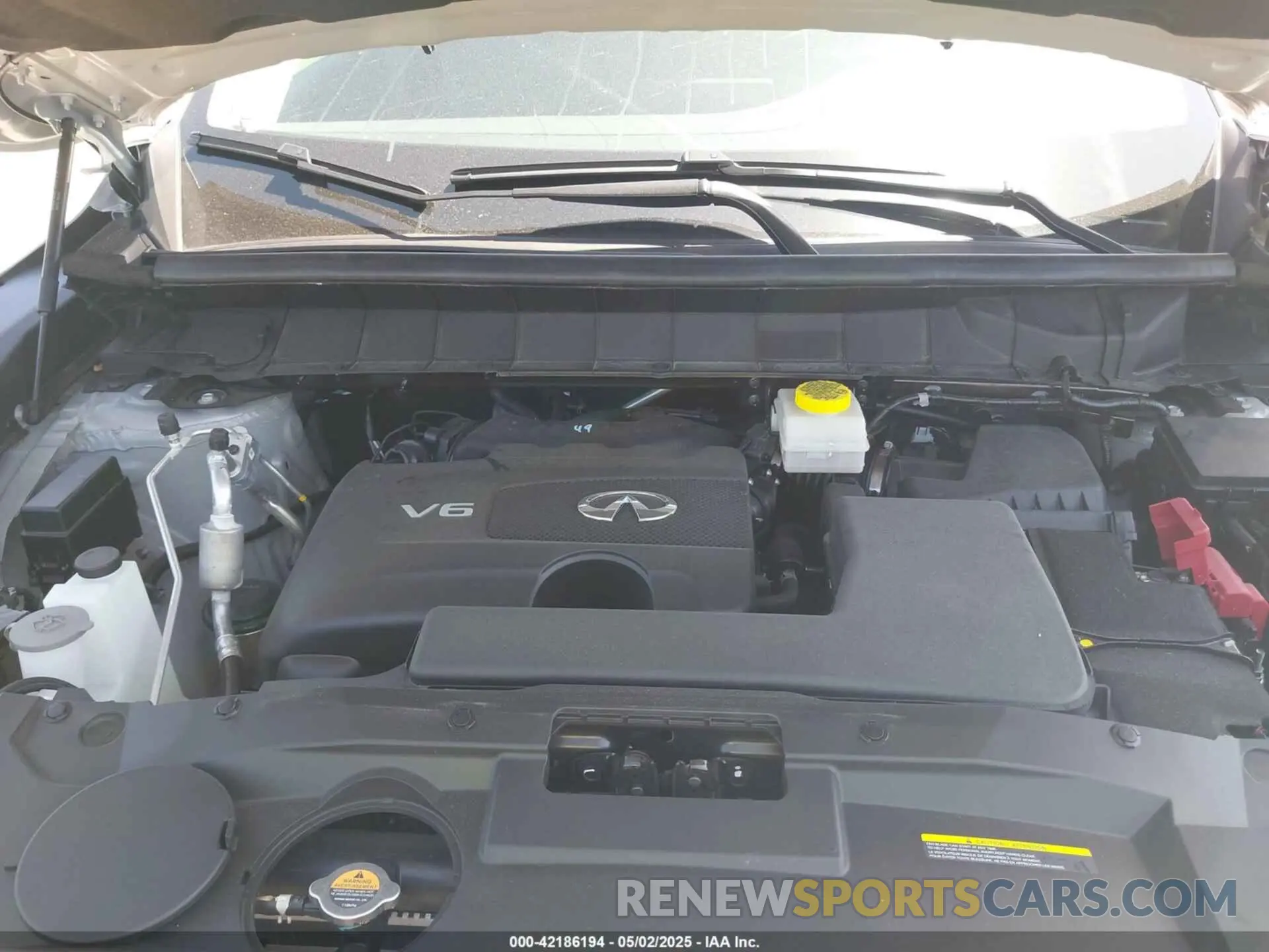 10 fotografías del automóvil dañado 5N1DL1FR3RC346815 INFINITI QX60 2024