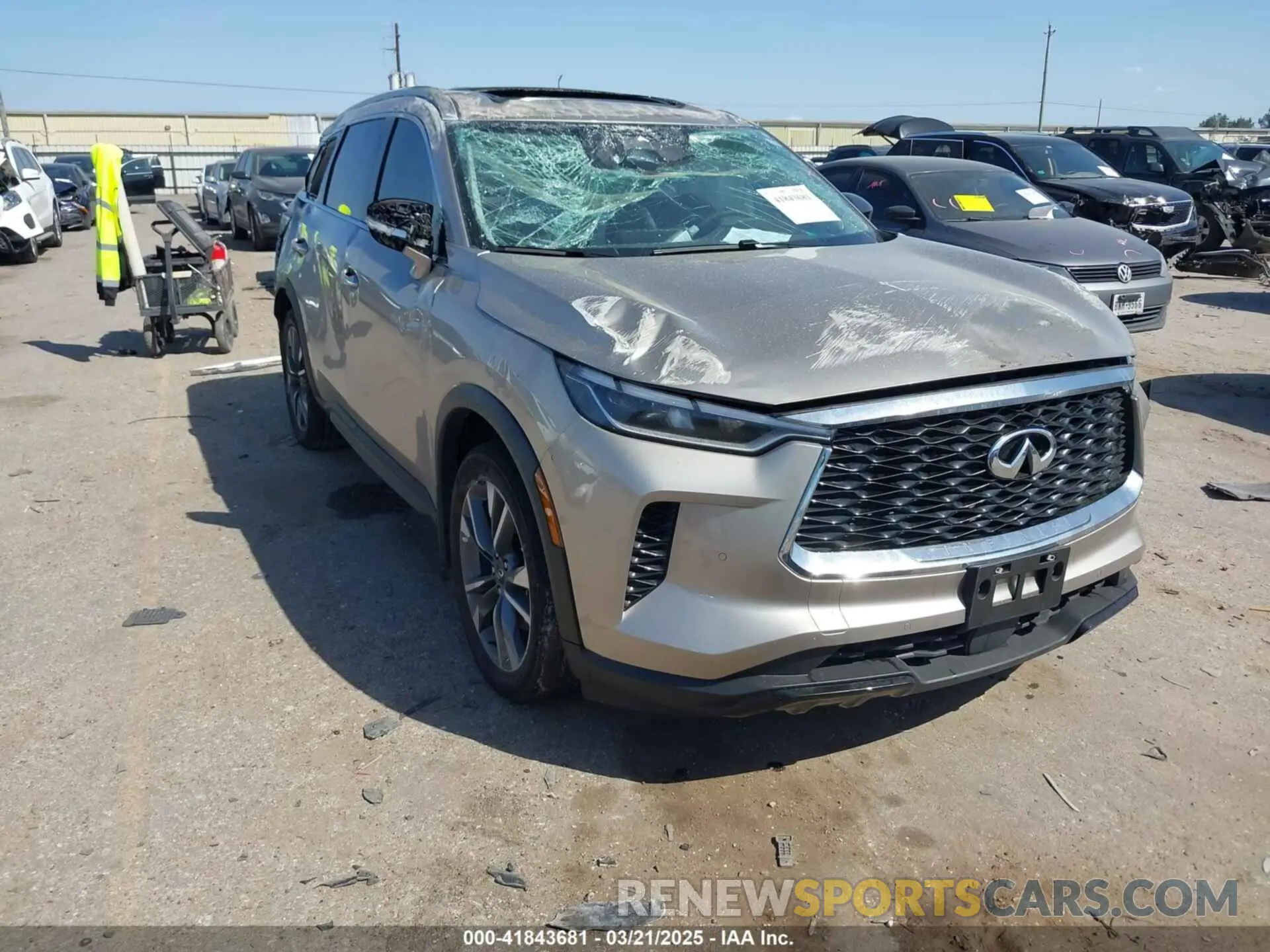 1 fotografías del automóvil dañado 5N1DL1FR6RC344203 INFINITI QX60 2024