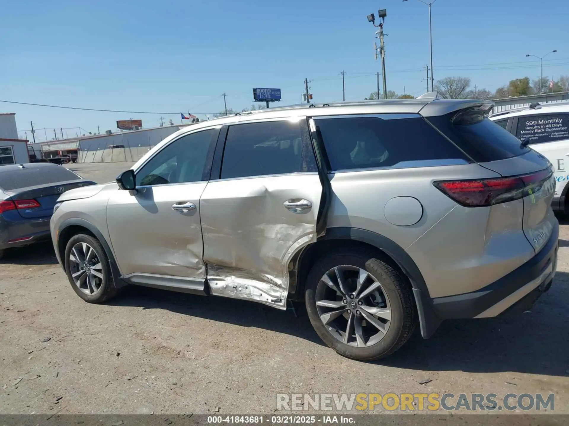 14 fotografías del automóvil dañado 5N1DL1FR6RC344203 INFINITI QX60 2024