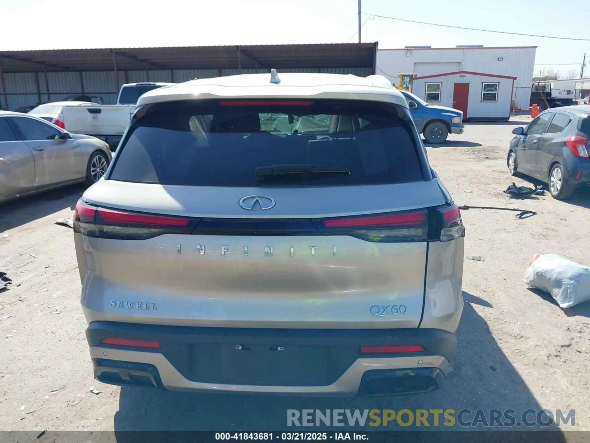 16 fotografías del automóvil dañado 5N1DL1FR6RC344203 INFINITI QX60 2024