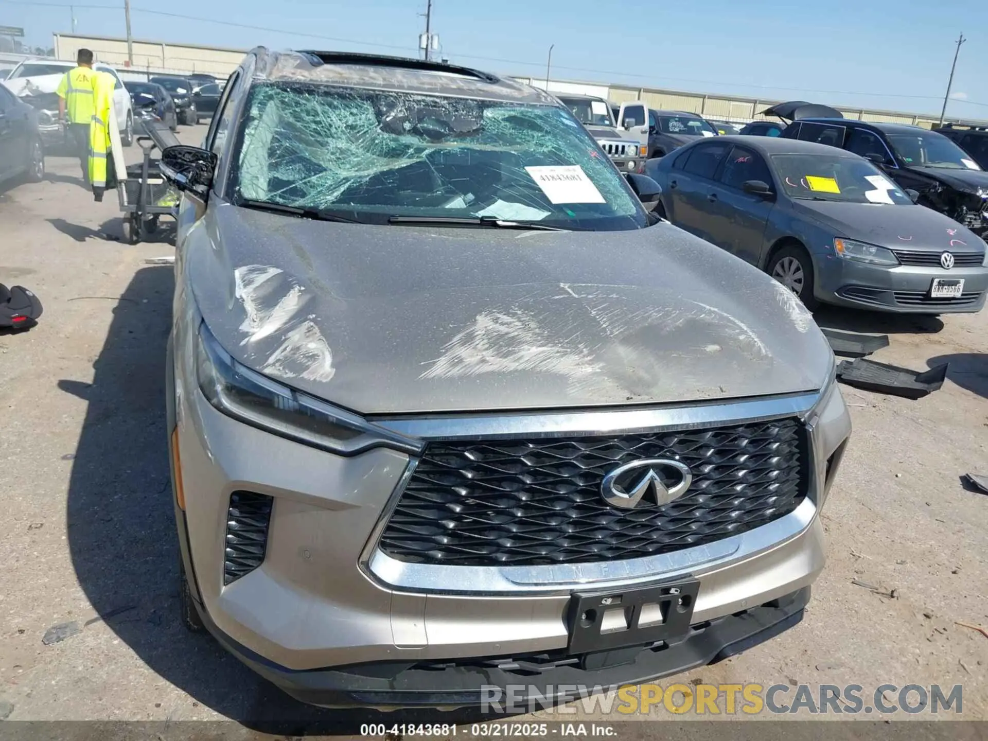 6 fotografías del automóvil dañado 5N1DL1FR6RC344203 INFINITI QX60 2024