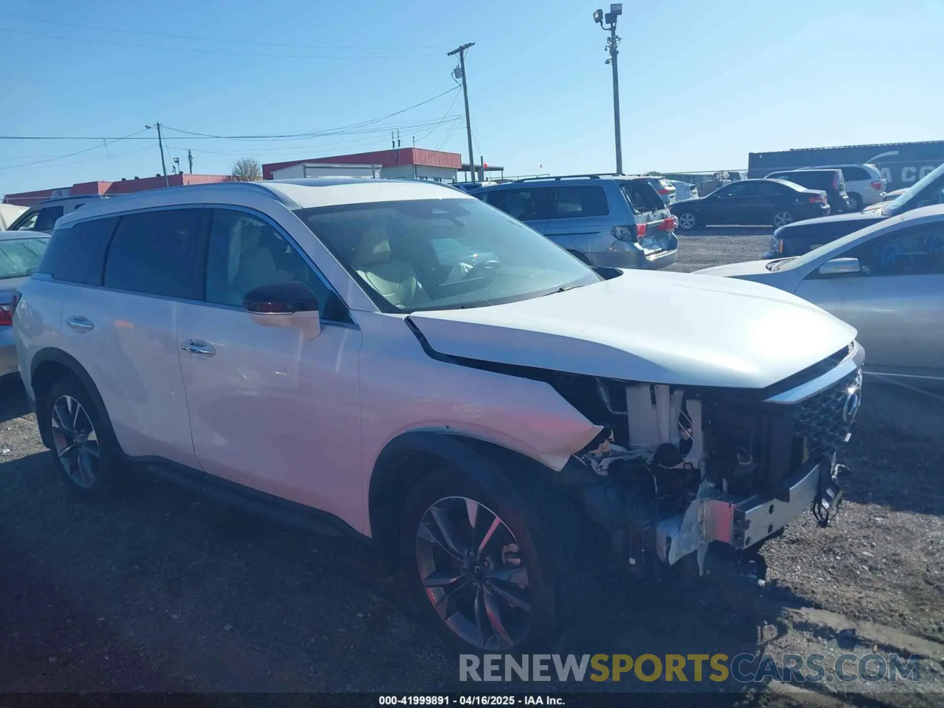 14 fotografías del automóvil dañado 5N1DL1FR7RC355114 INFINITI QX60 2024