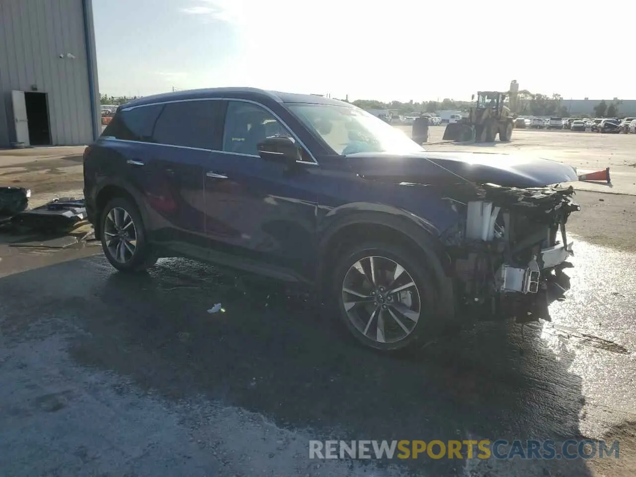 4 fotografías del automóvil dañado 5N1DL1FRXRC344608 INFINITI QX60 2024