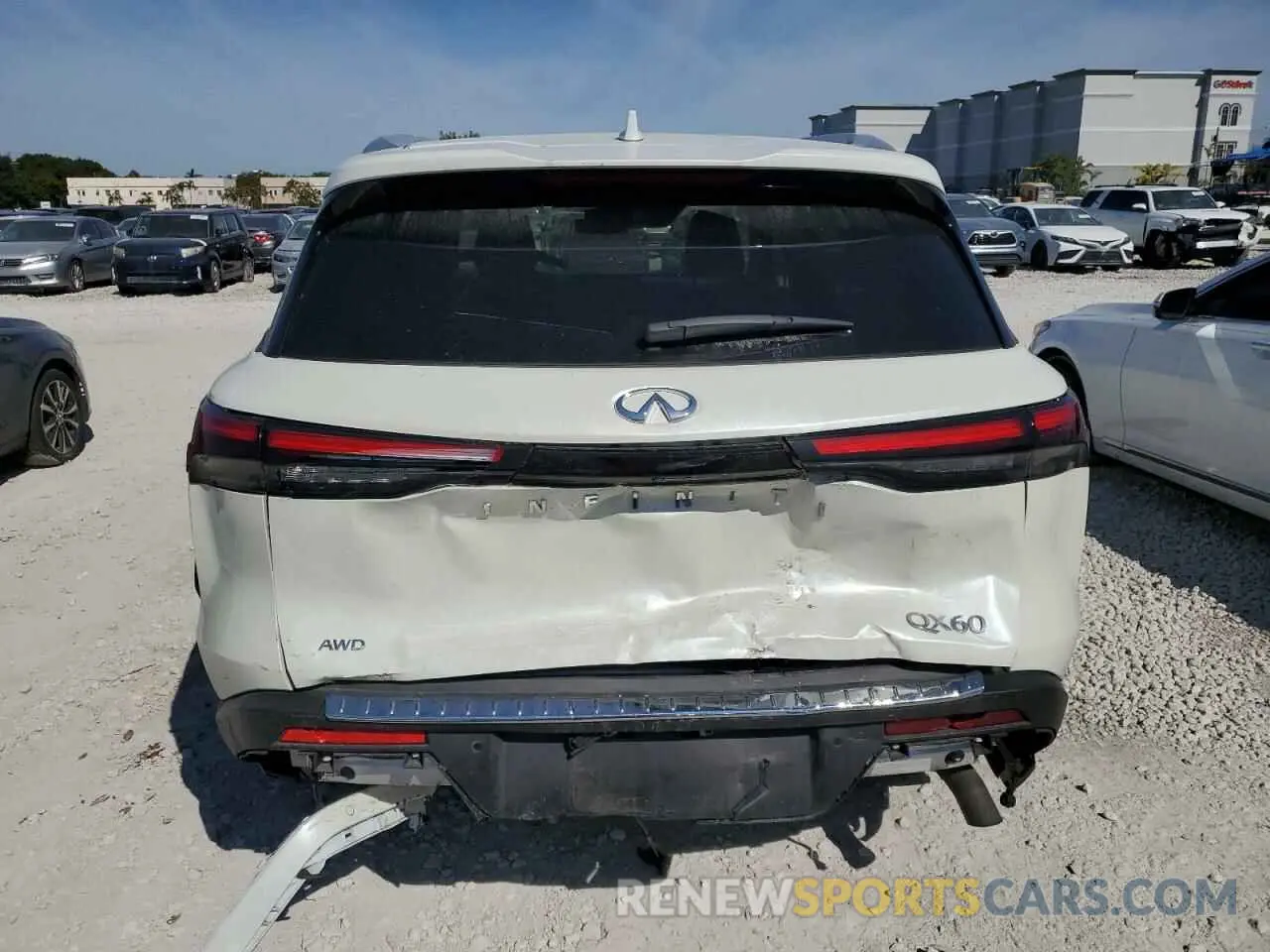 6 fotografías del automóvil dañado 5N1DL1FS5RC347337 INFINITI QX60 2024