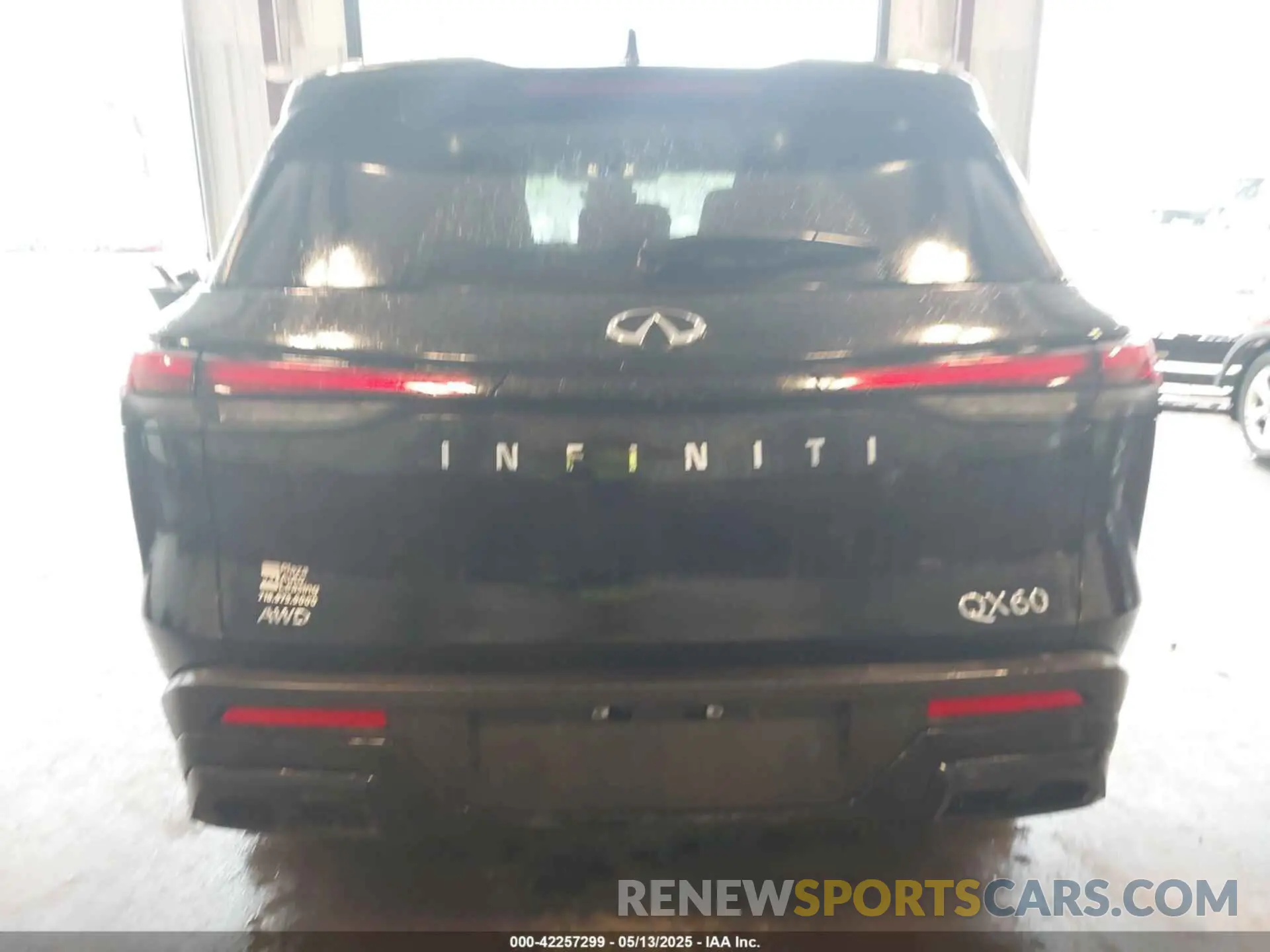 16 fotografías del automóvil dañado 5N1DL1FS5RC353672 INFINITI QX60 2024