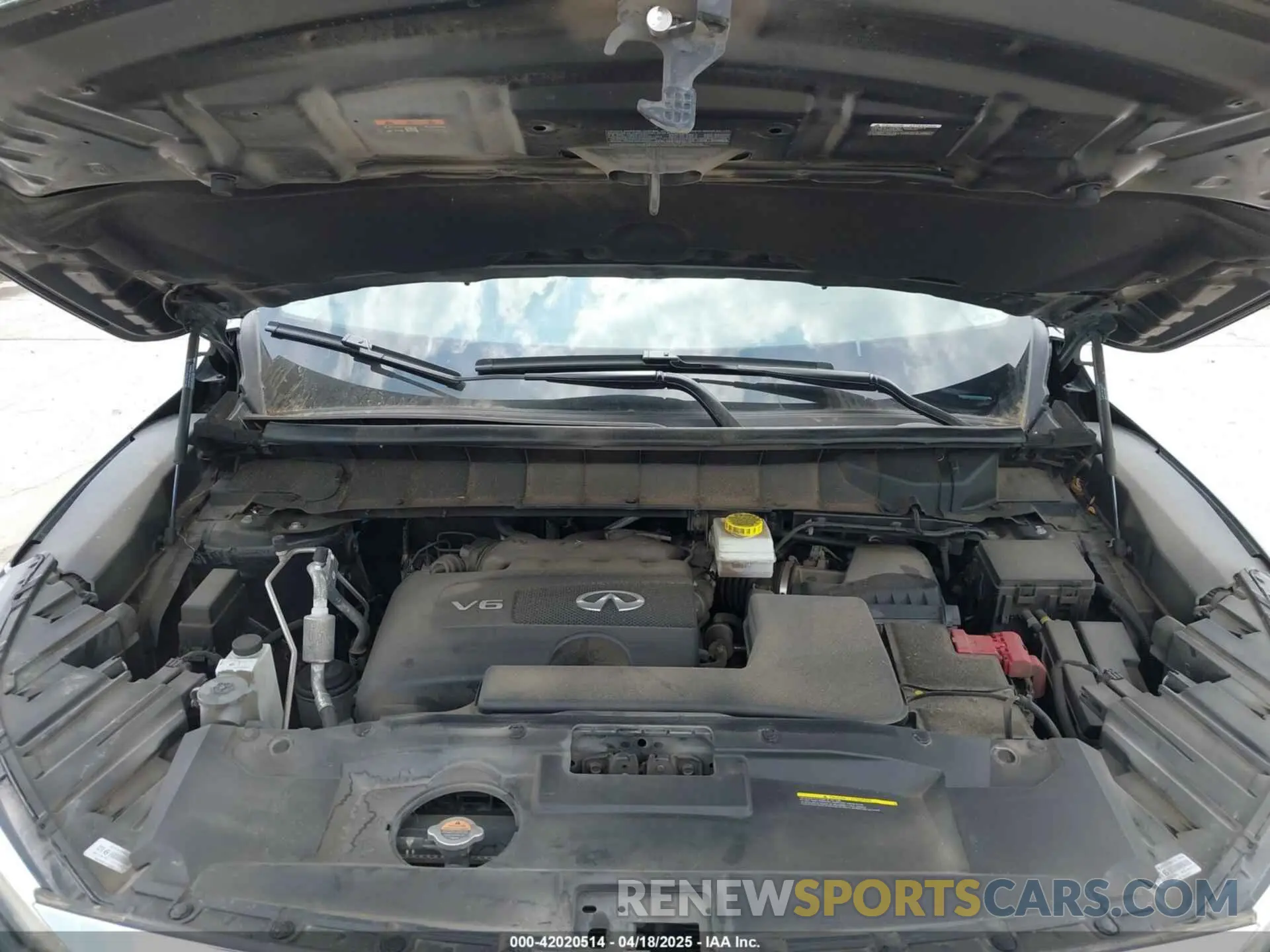 10 fotografías del automóvil dañado 5N1DL1FS8RC339717 INFINITI QX60 2024