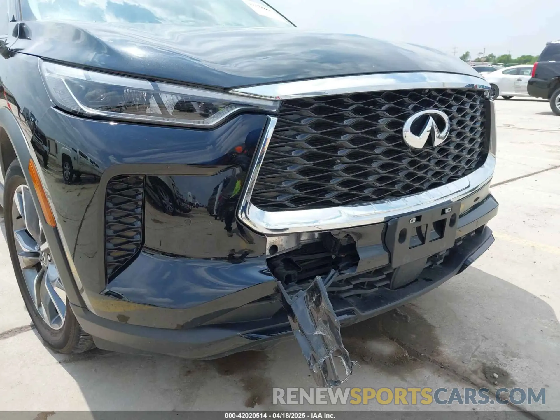 19 fotografías del automóvil dañado 5N1DL1FS8RC339717 INFINITI QX60 2024