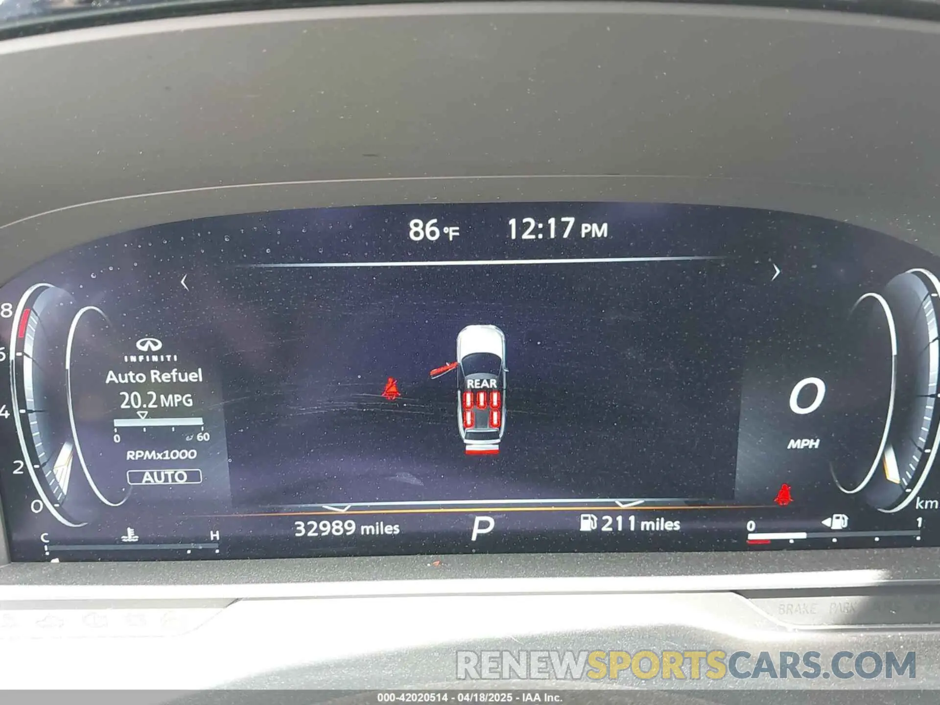7 fotografías del automóvil dañado 5N1DL1FS8RC339717 INFINITI QX60 2024