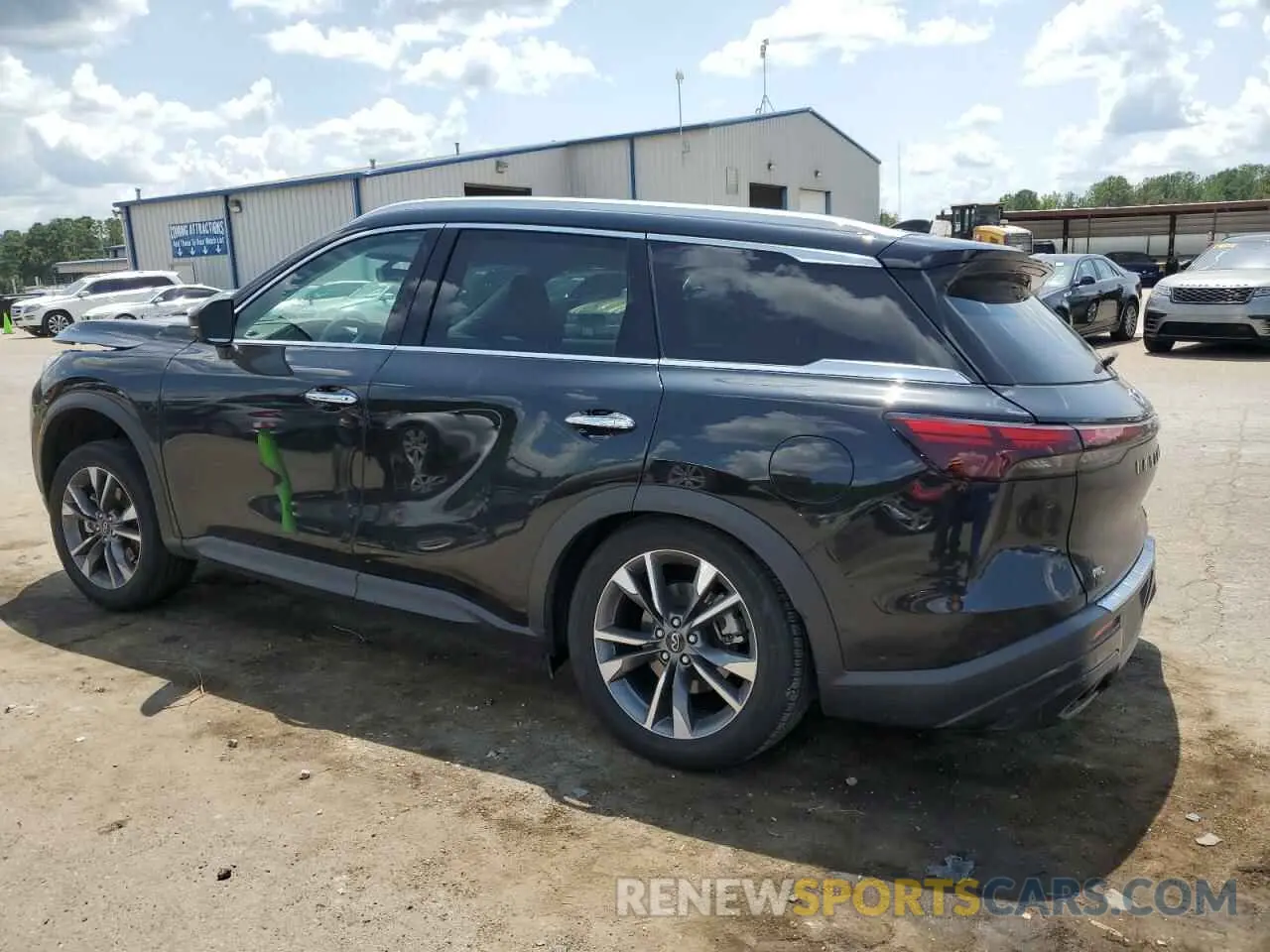 2 fotografías del automóvil dañado 5N1DL1FSXRC336222 INFINITI QX60 2024