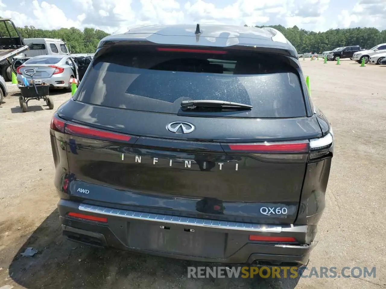 6 fotografías del automóvil dañado 5N1DL1FSXRC336222 INFINITI QX60 2024