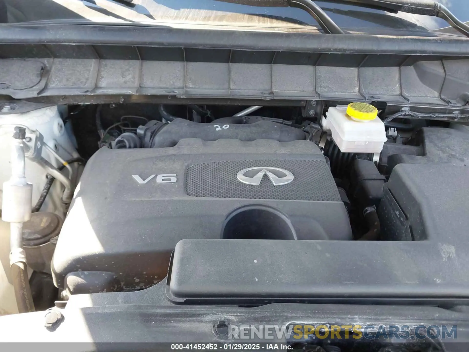 10 fotografías del automóvil dañado 5N1DL1HU8RC331986 INFINITI QX60 2024