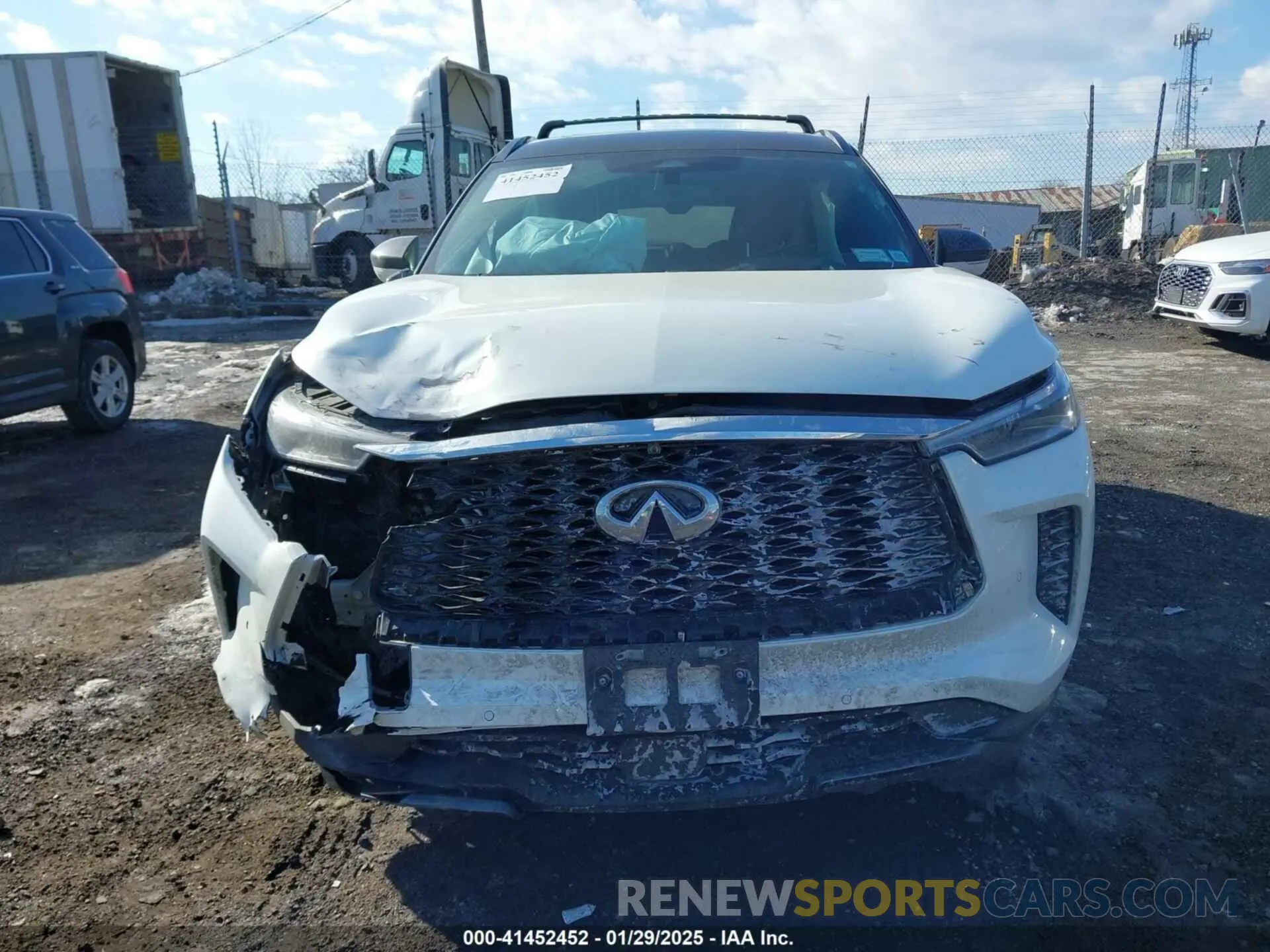 11 fotografías del automóvil dañado 5N1DL1HU8RC331986 INFINITI QX60 2024
