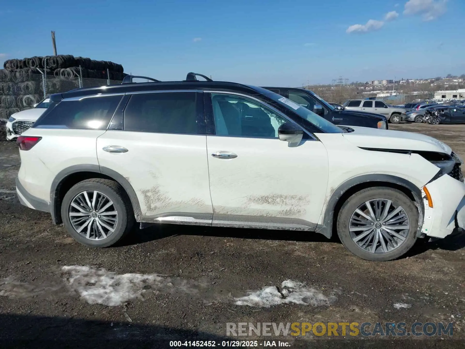 12 fotografías del automóvil dañado 5N1DL1HU8RC331986 INFINITI QX60 2024