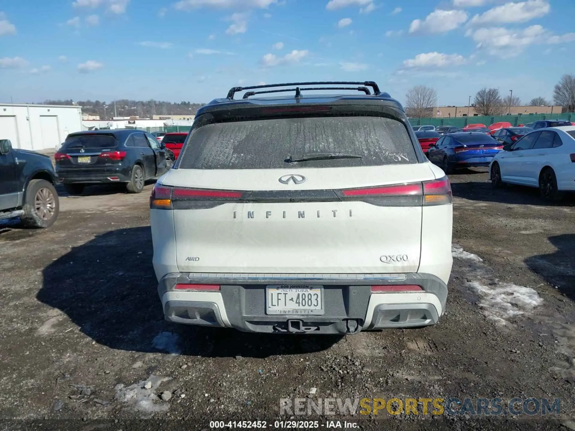 15 fotografías del automóvil dañado 5N1DL1HU8RC331986 INFINITI QX60 2024