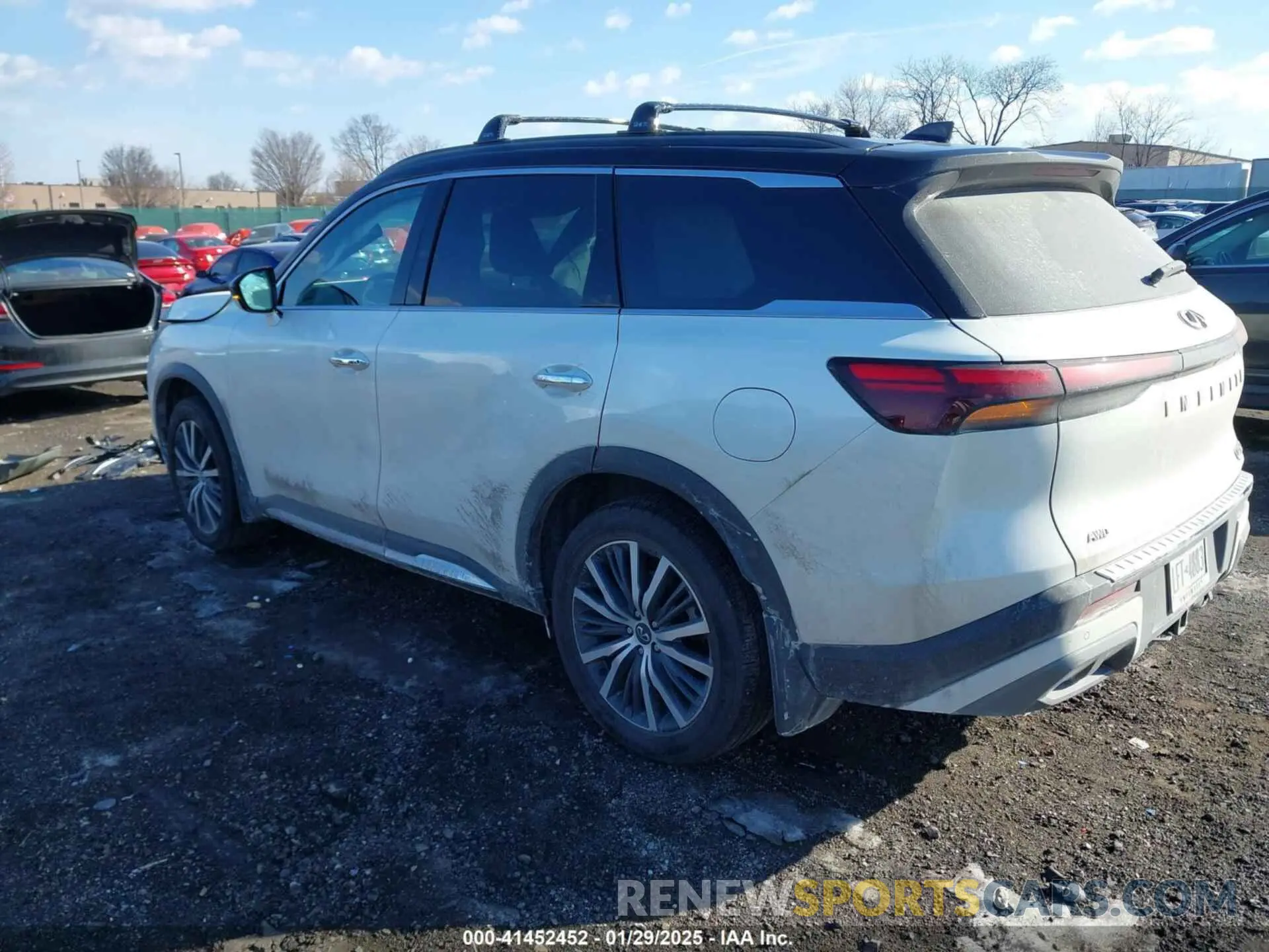 3 fotografías del automóvil dañado 5N1DL1HU8RC331986 INFINITI QX60 2024