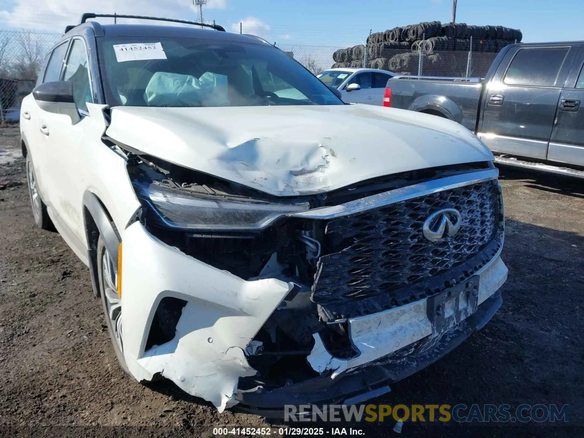 6 fotografías del automóvil dañado 5N1DL1HU8RC331986 INFINITI QX60 2024