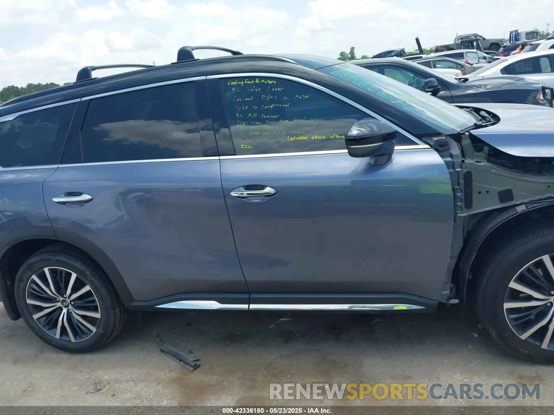 14 fotografías del automóvil dañado 5N1DL1HUXRC349986 INFINITI QX60 2024