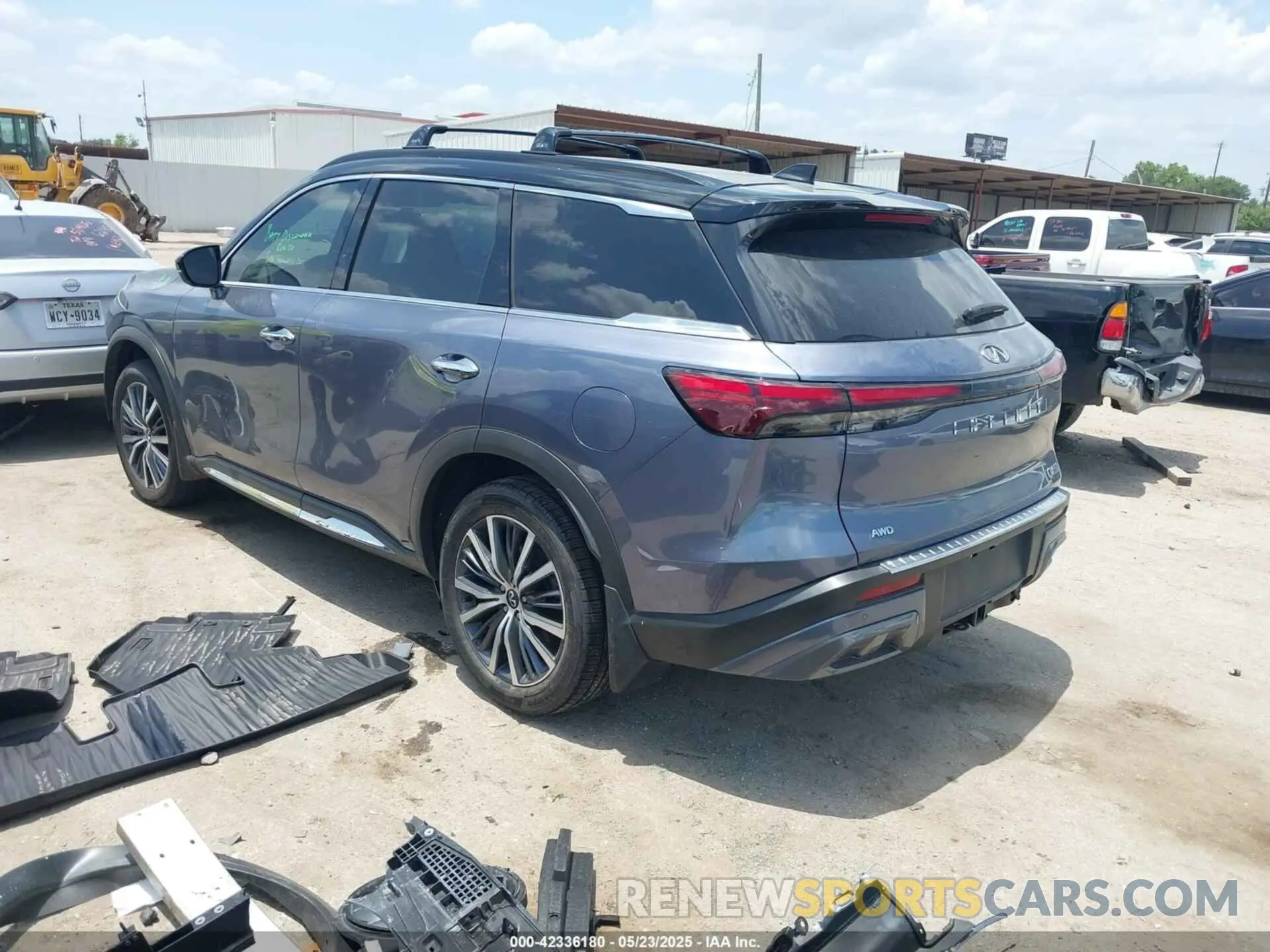 3 fotografías del automóvil dañado 5N1DL1HUXRC349986 INFINITI QX60 2024