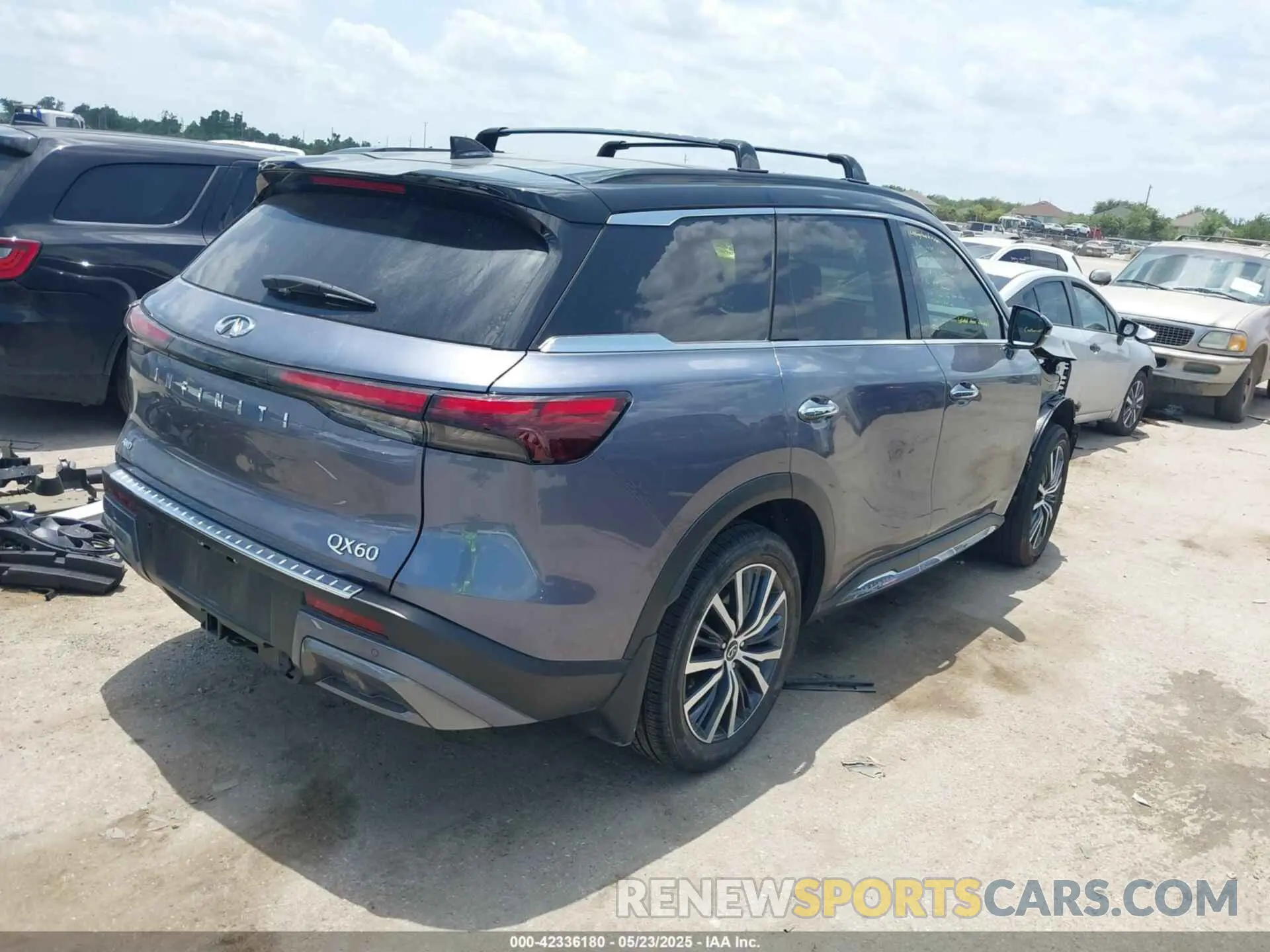 4 fotografías del automóvil dañado 5N1DL1HUXRC349986 INFINITI QX60 2024