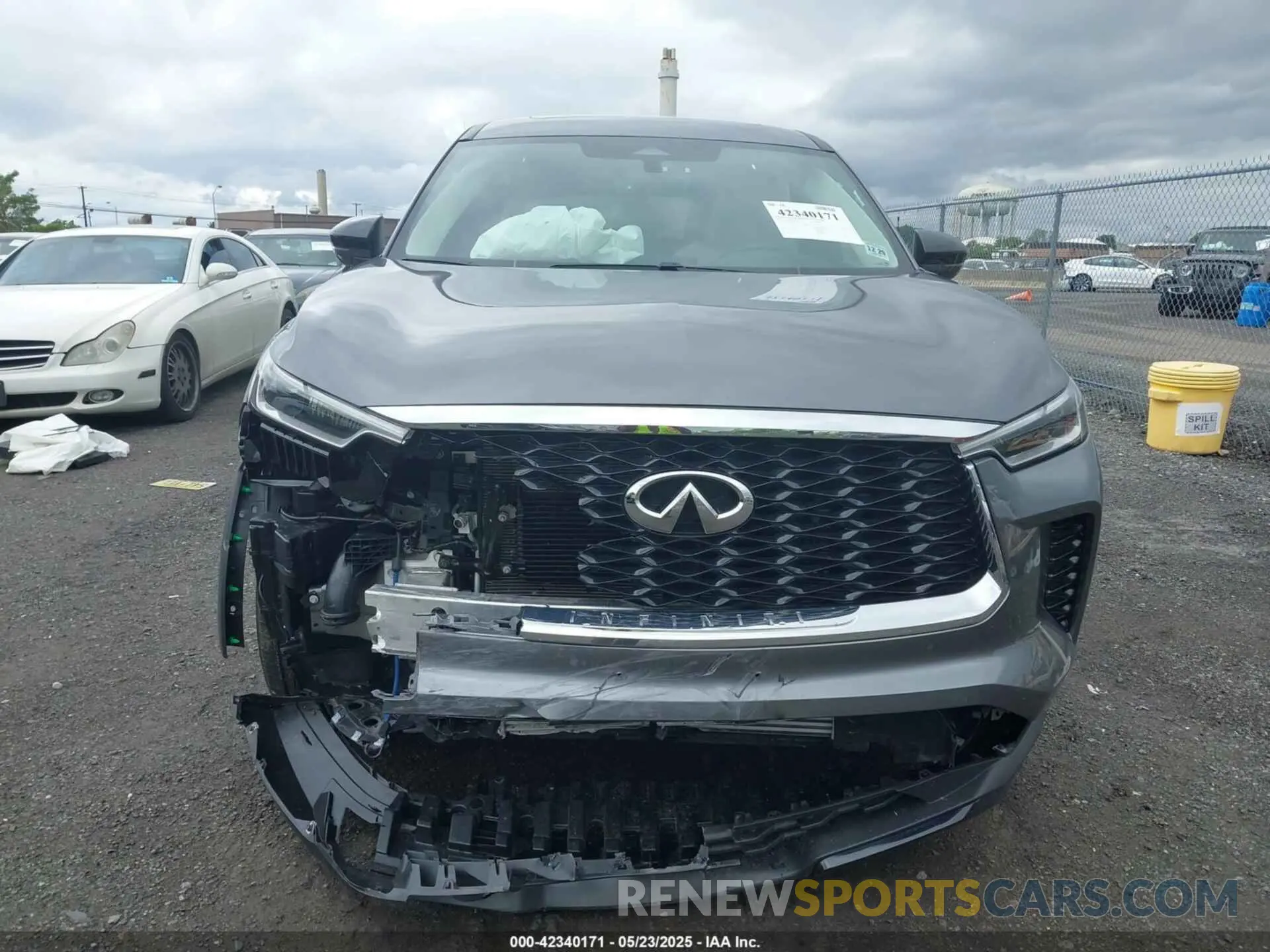 12 fotografías del automóvil dañado 5N1AL1ES1SC331789 INFINITI QX60 2025