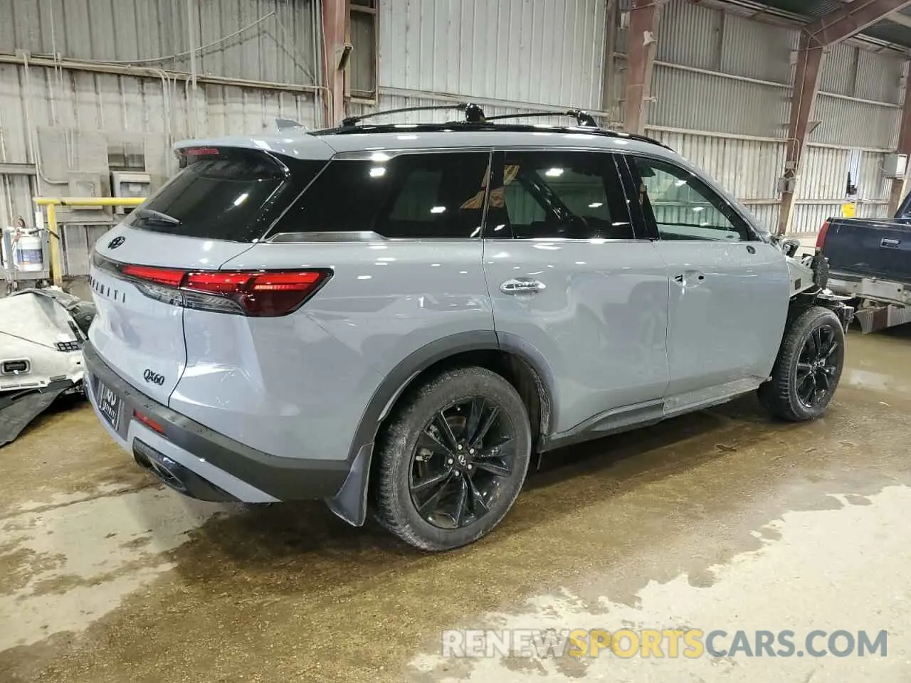 3 fotografías del automóvil dañado 5N1AL1FR3SC332678 INFINITI QX60 2025