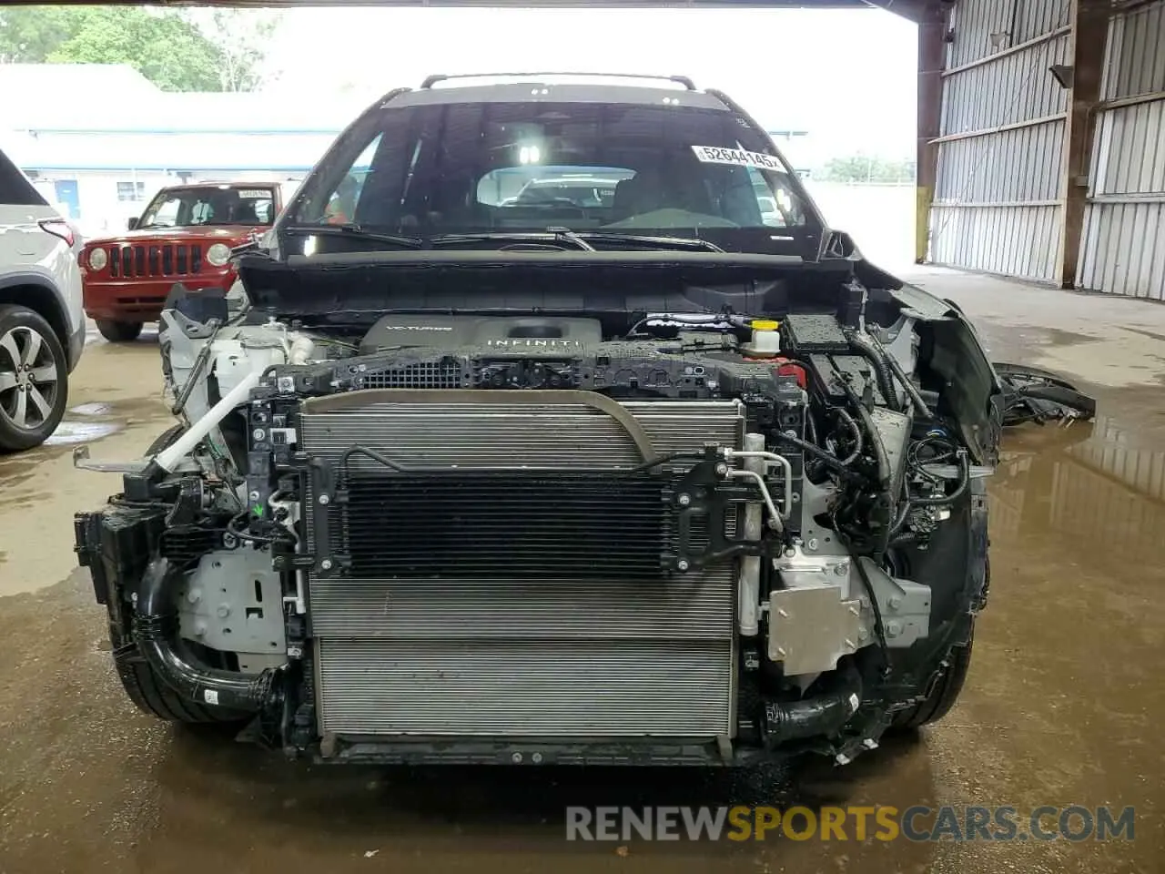 5 fotografías del automóvil dañado 5N1AL1FR3SC332678 INFINITI QX60 2025