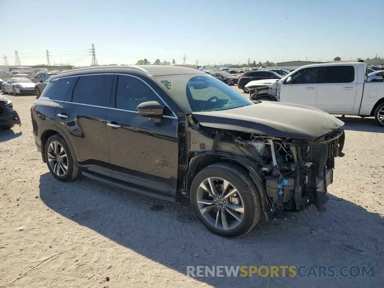 4 fotografías del automóvil dañado 5N1AL1FRXSC331074 INFINITI QX60 2025