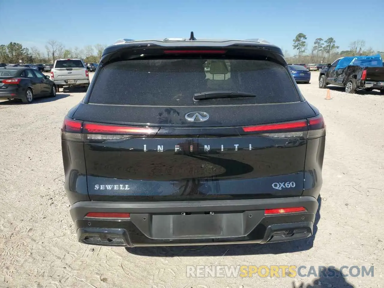 6 fotografías del automóvil dañado 5N1AL1FRXSC331074 INFINITI QX60 2025