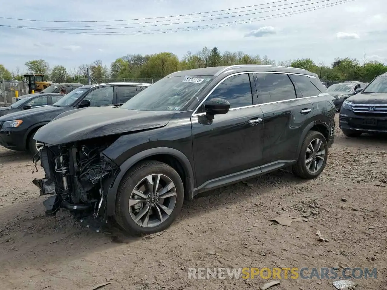 1 fotografías del automóvil dañado 5N1AL1FS5SC348500 INFINITI QX60 2025