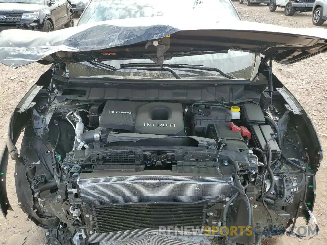 12 fotografías del automóvil dañado 5N1AL1FS5SC348500 INFINITI QX60 2025