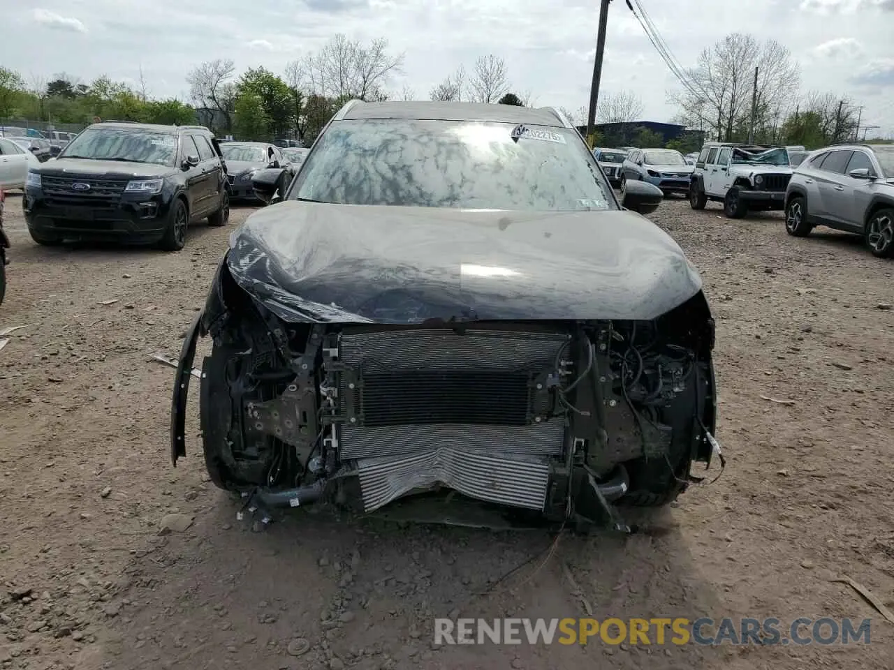 5 fotografías del automóvil dañado 5N1AL1FS5SC348500 INFINITI QX60 2025