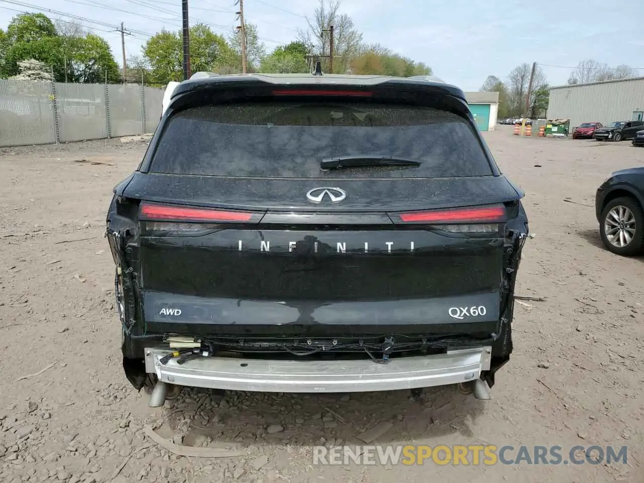 6 fotografías del automóvil dañado 5N1AL1FS5SC348500 INFINITI QX60 2025