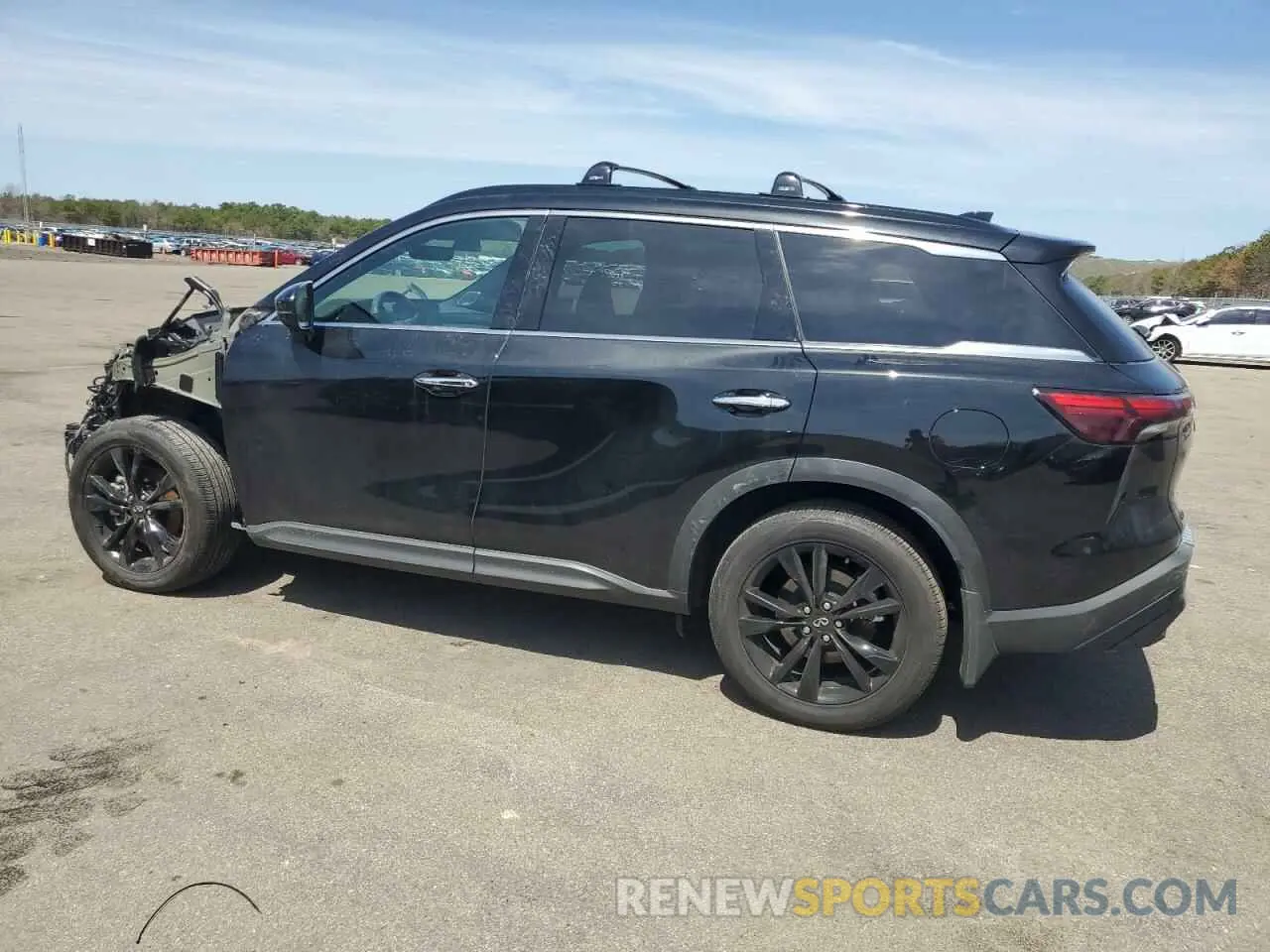 2 fotografías del automóvil dañado 5N1AL1FS6SC331446 INFINITI QX60 2025