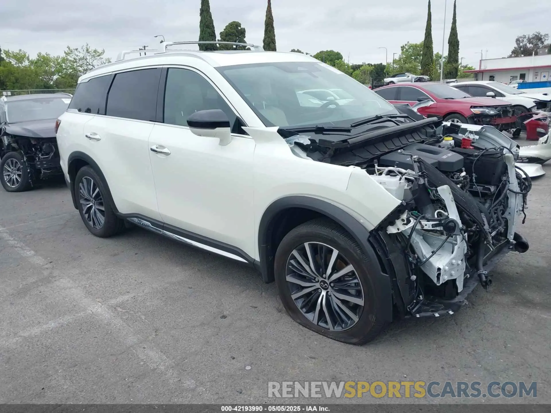 1 fotografías del automóvil dañado 5N1AL1GS6SC330036 INFINITI QX60 2025