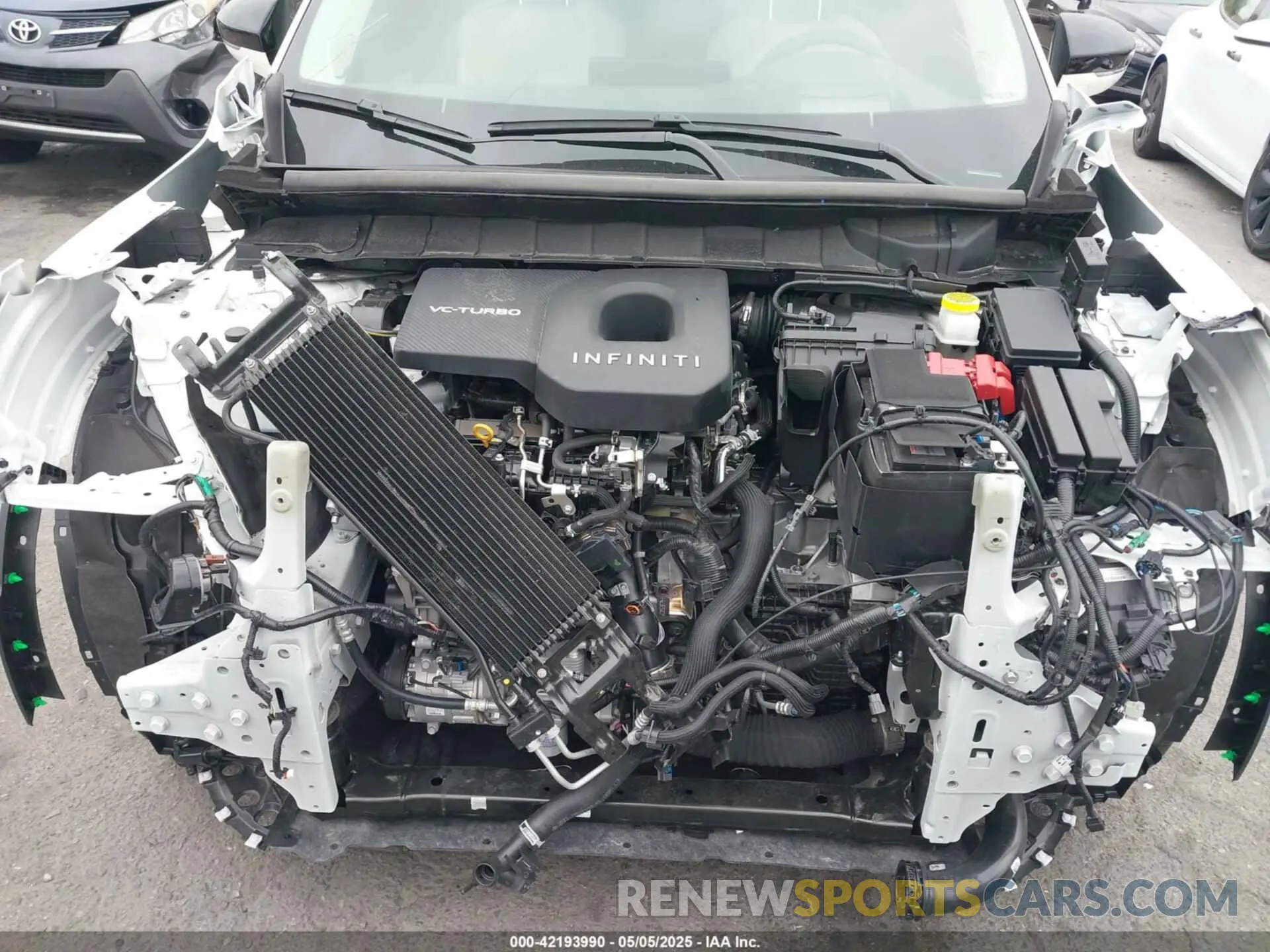 10 fotografías del automóvil dañado 5N1AL1GS6SC330036 INFINITI QX60 2025