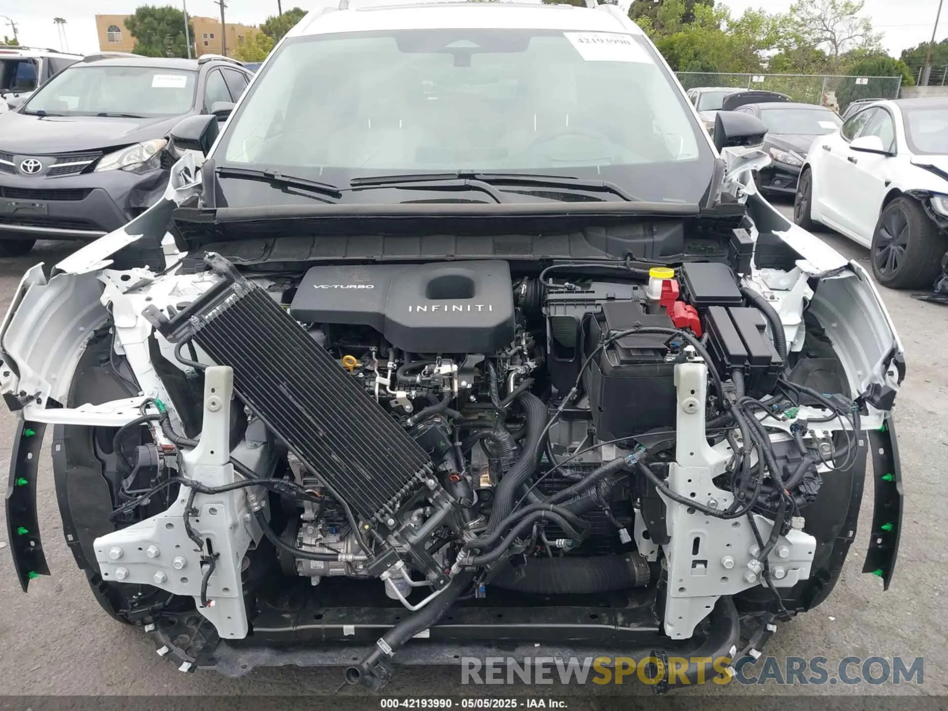 13 fotografías del automóvil dañado 5N1AL1GS6SC330036 INFINITI QX60 2025