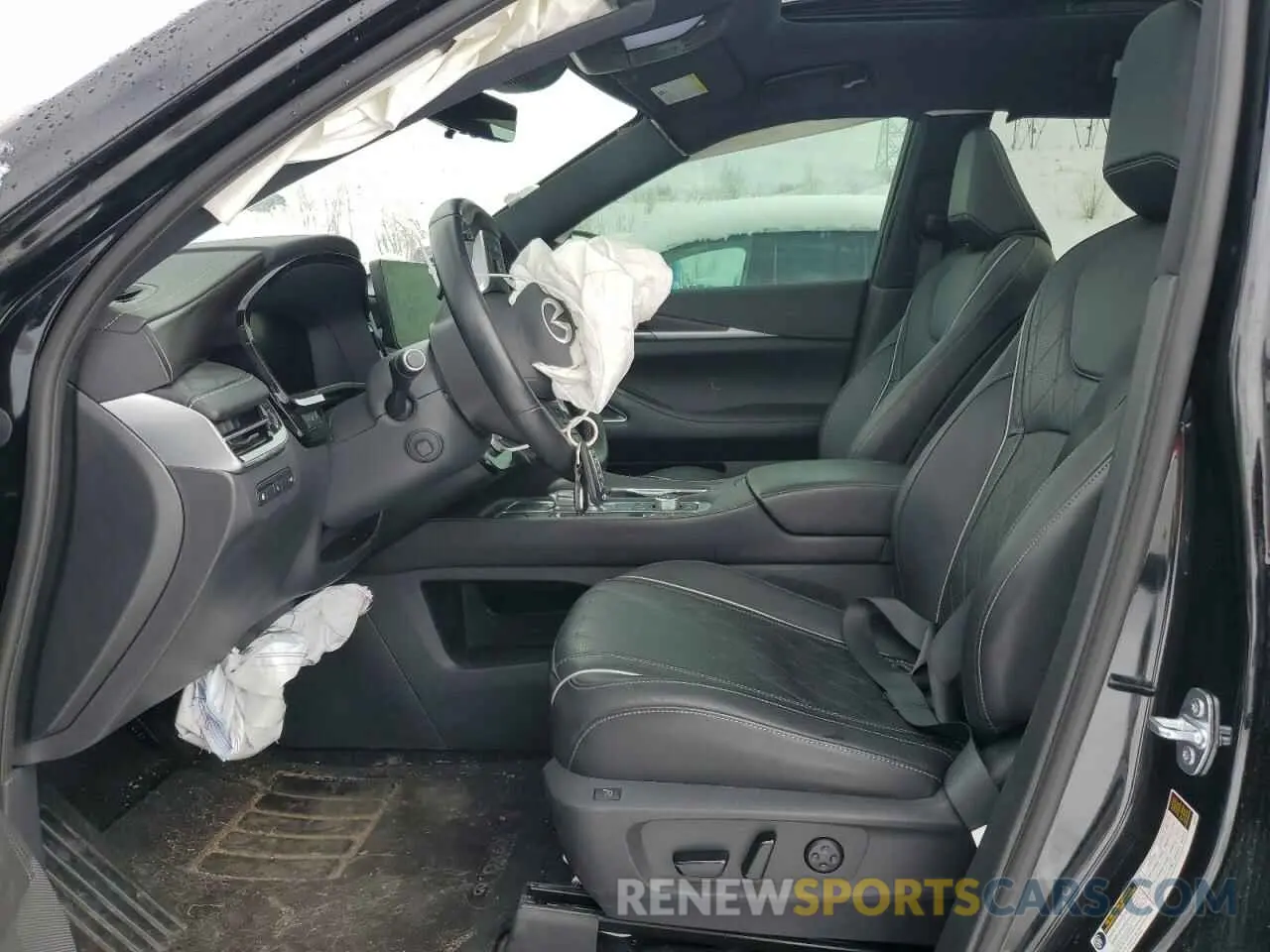 7 fotografías del automóvil dañado 5N1DL1HU4NC340887 INFINITI QX60 AUTOG 2022
