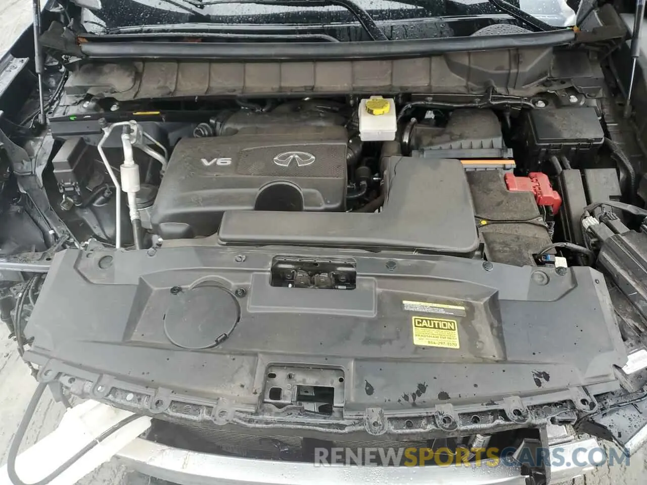 12 fotografías del automóvil dañado 5N1DL1HU6NC338803 INFINITI QX60 AUTOG 2022