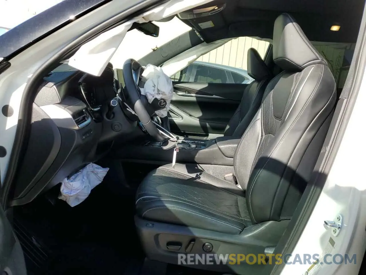 7 fotografías del automóvil dañado 5N1DL1HU0PC376479 INFINITI QX60 AUTOG 2023