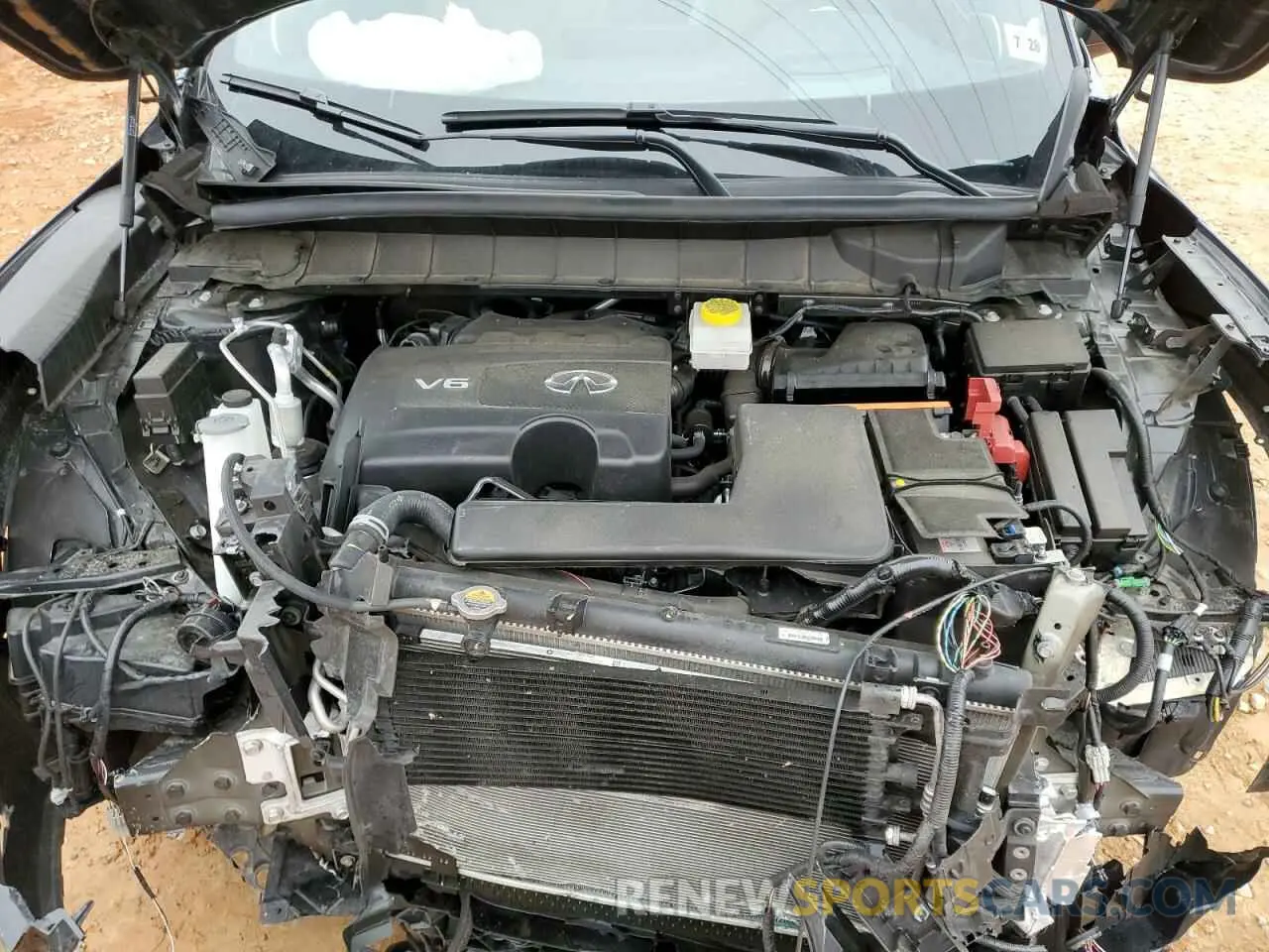 12 fotografías del automóvil dañado 5N1DL1HU1PC361876 INFINITI QX60 AUTOG 2023