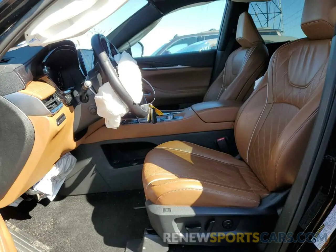 7 fotografías del automóvil dañado 5N1DL1HU1PC361876 INFINITI QX60 AUTOG 2023