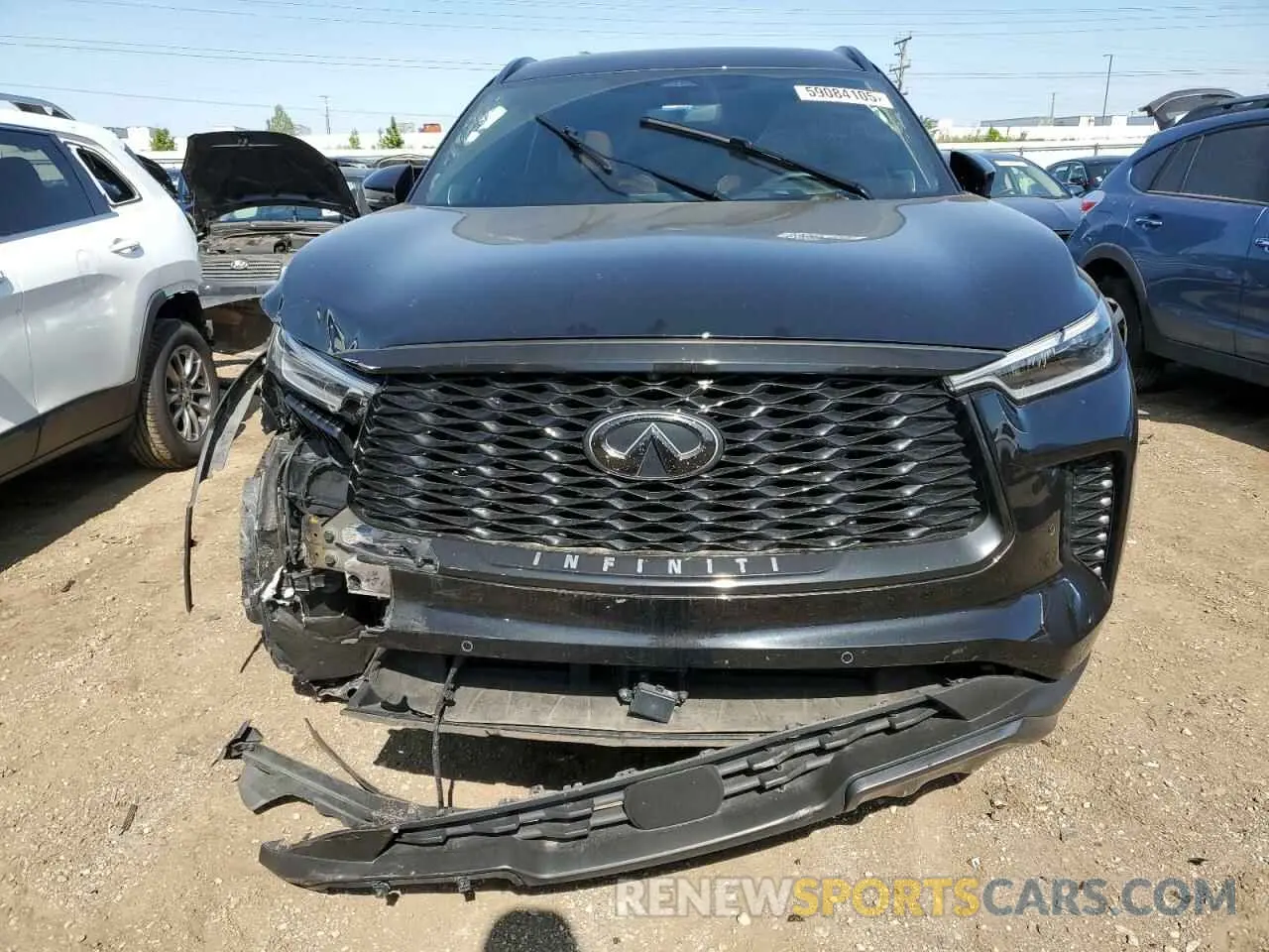 5 fotografías del automóvil dañado 5N1DL1HU3RC338506 INFINITI QX60 AUTOG 2024