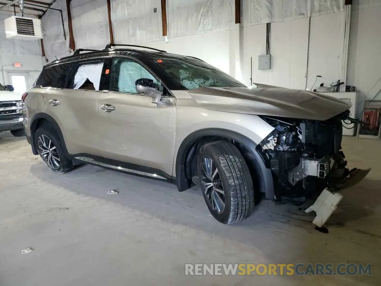 4 fotografías del automóvil dañado 5N1DL1HUXRC358171 INFINITI QX60 AUTOG 2024