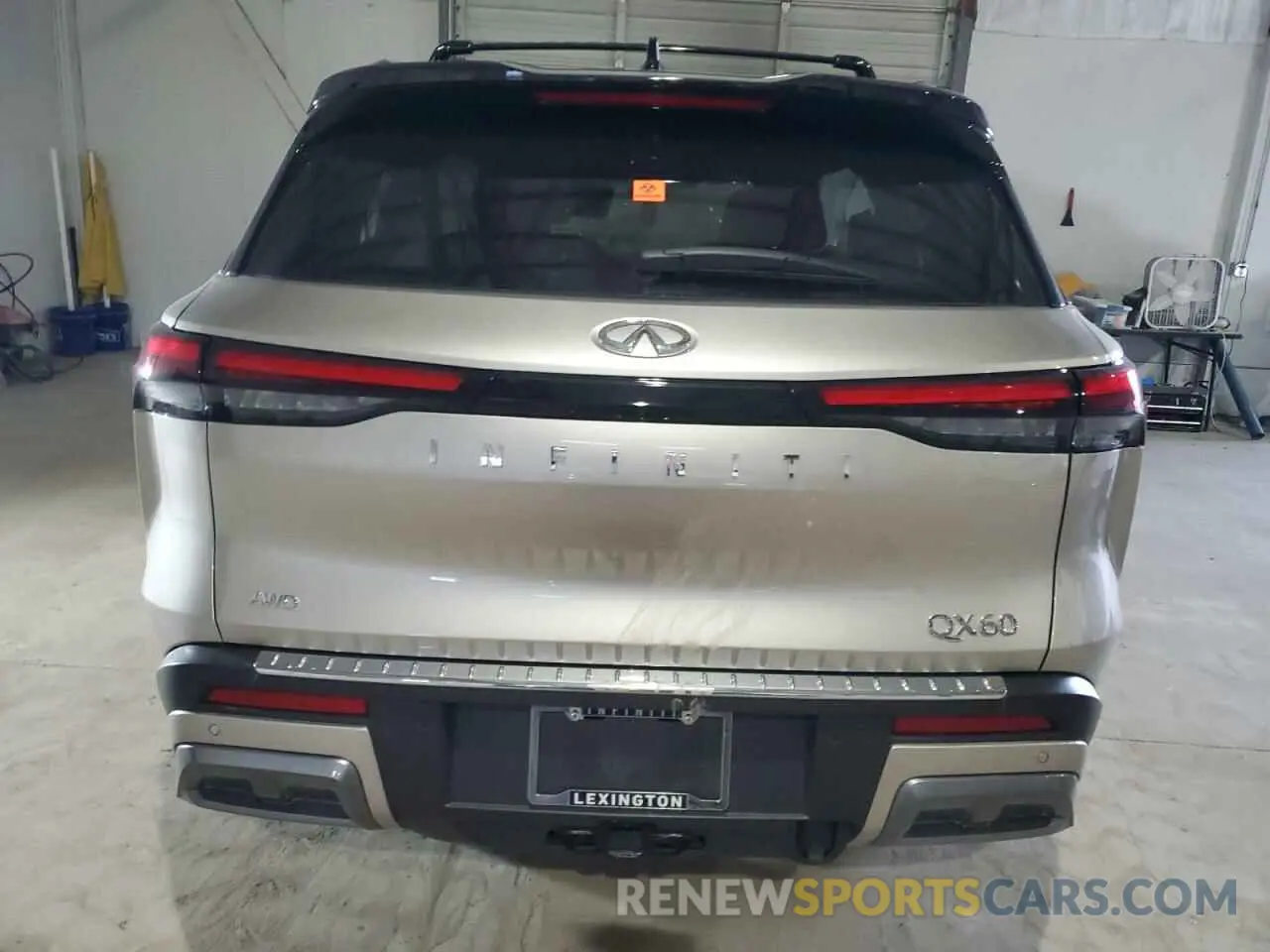 6 fotografías del automóvil dañado 5N1DL1HUXRC358171 INFINITI QX60 AUTOG 2024