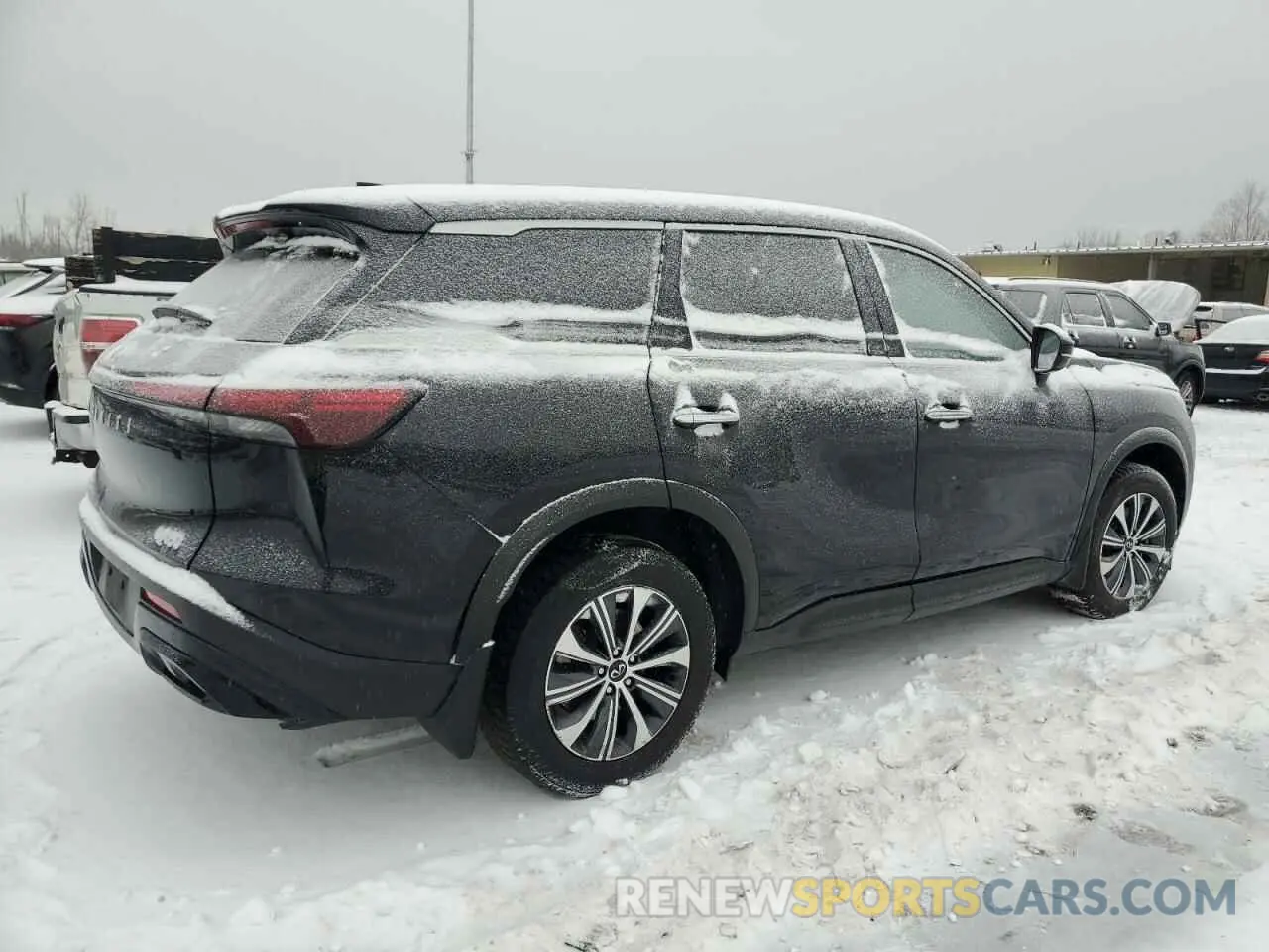 3 fotografías del automóvil dañado 5N1DL1ER6NC334184 INFINITI QX60 PURE 2022