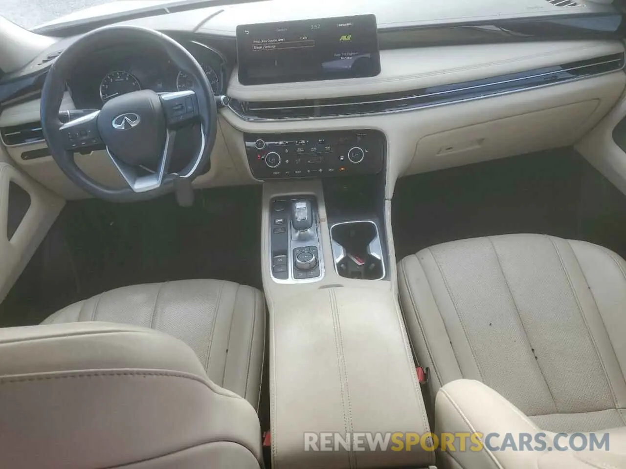8 fotografías del automóvil dañado 5N1DL1ER0PC345507 INFINITI QX60 PURE 2023