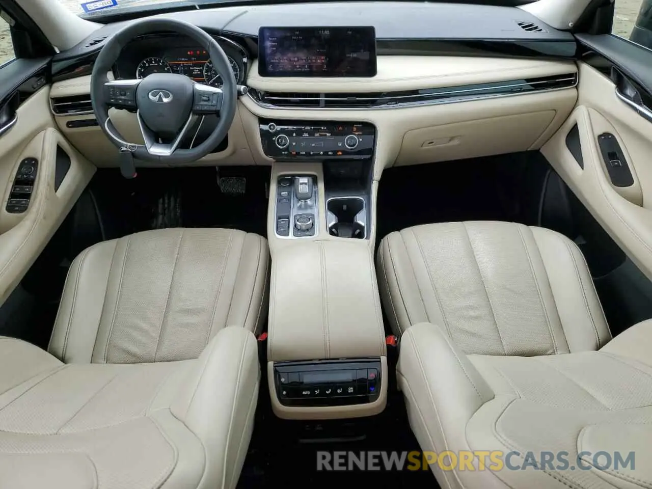 8 fotografías del automóvil dañado 5N1DL1ER9PC375850 INFINITI QX60 PURE 2023