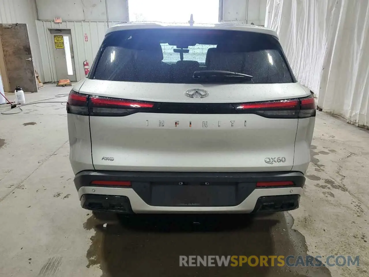 6 fotografías del automóvil dañado 5N1DL1ES0PC346322 INFINITI QX60 PURE 2023